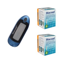 Набор Диаконт глюкометр + тест-полоски №50х2