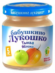 Пюре Бабушкино лукошко тыква яблоко с 5 мес 100 г