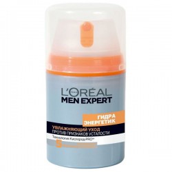 Крем для мужчин L'Oreal мен эксперт гидра энергетик против признаков усталости 50 мл