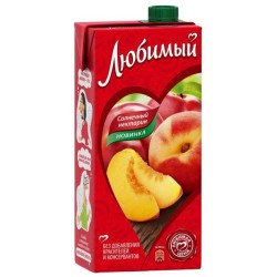 Сок Любимый сад яблоко персик 1.93 л